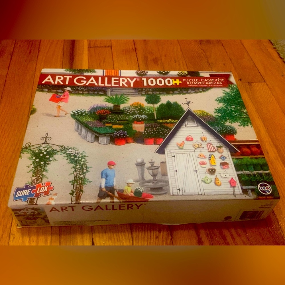 Art Gallery by Sure-Lox 1000 piece jigsaw puzzle brand new no missing pieces